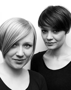 Die Modedesignerinnen Anne Gorke und Antje Wolter gründeten 2008 das Label ...