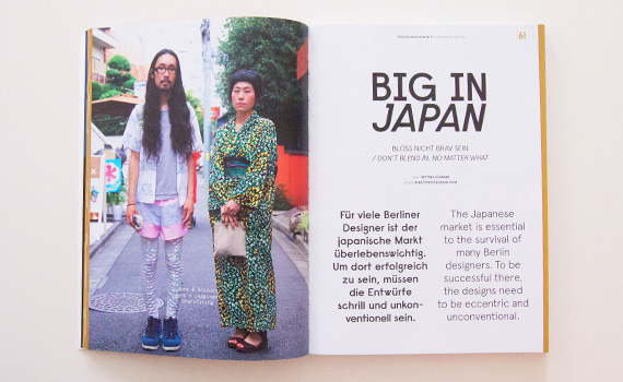 Zitty Modebuch Berlin - Japanische Mode